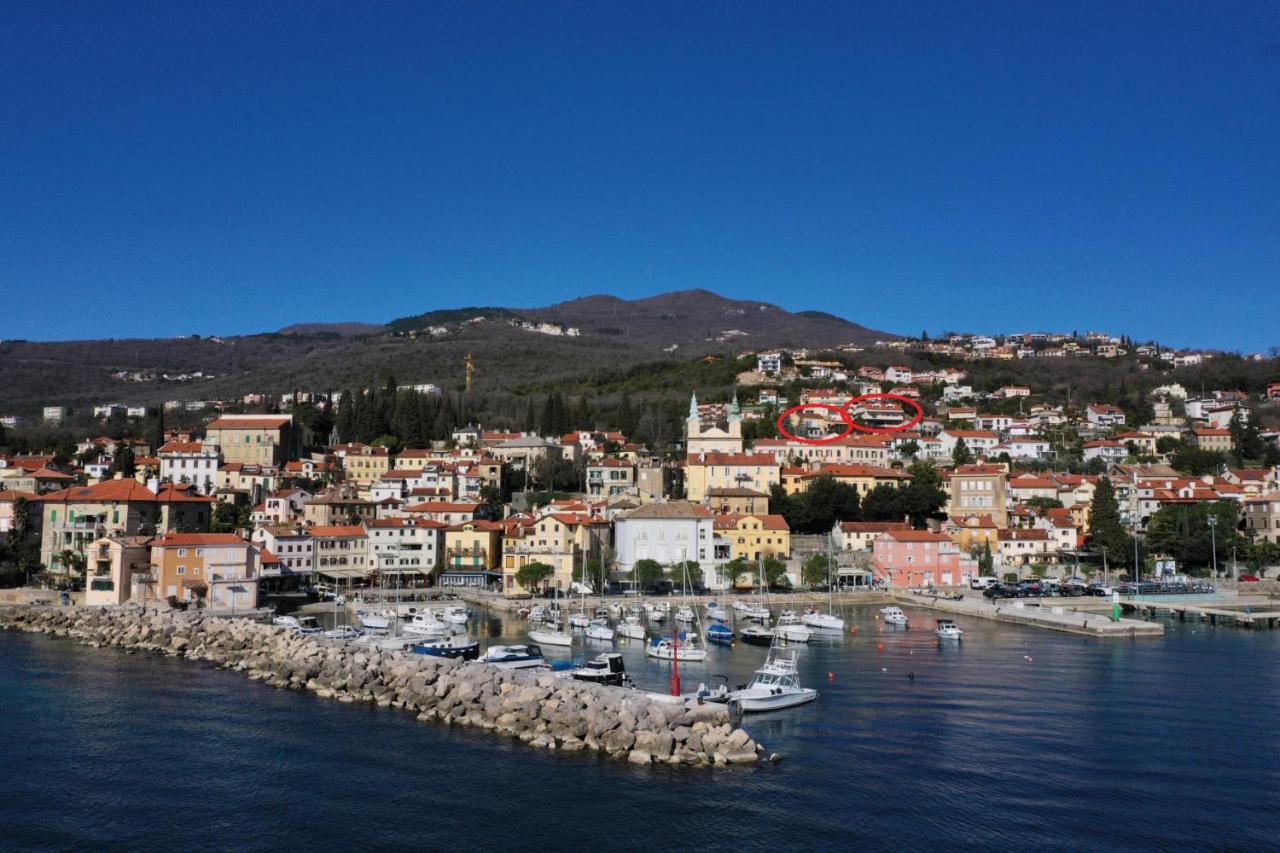 Apartments Komel II Opatija Eksteriør bilde
